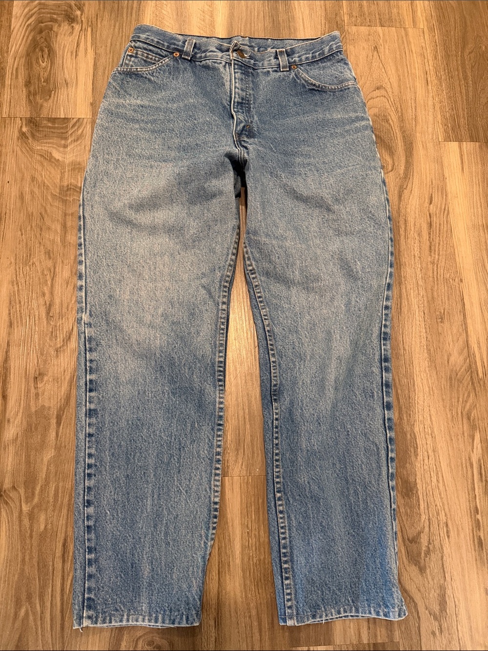 ⭐ Vintage Levi Jeans 30x30 100% Cotton Light Wash